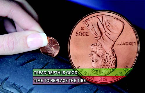 Penny Tread Depth